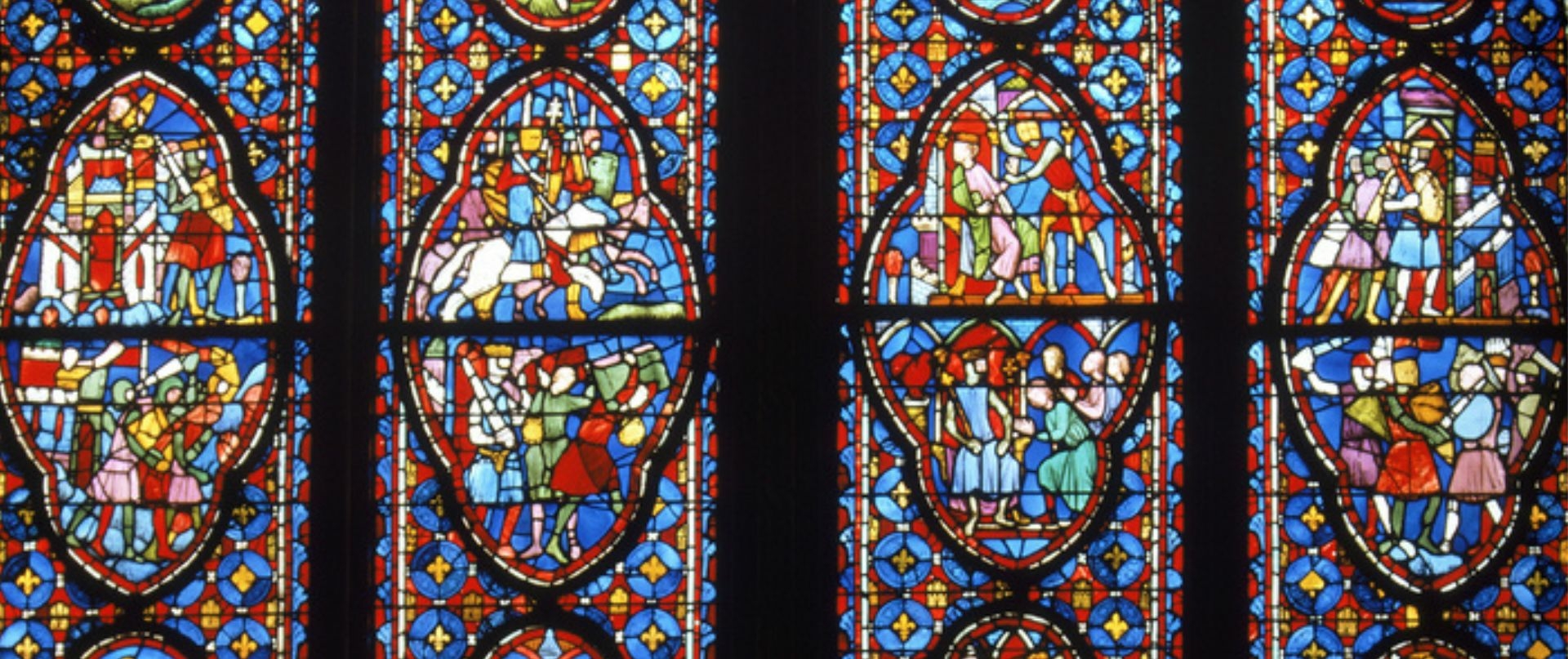 La baie des reliques de la Sainte-Chapelle